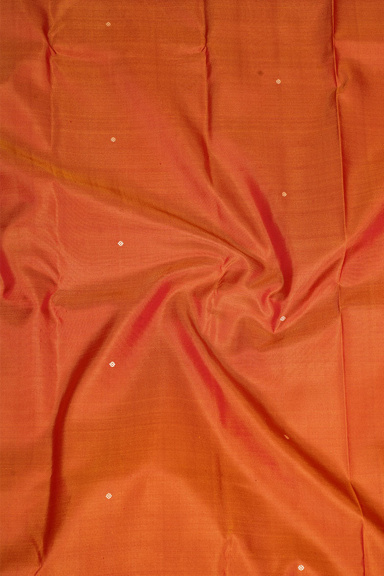 Mustard Colour Vintage Kanchipuram Silk Saree