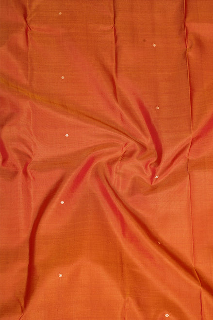 Mustard Colour Vintage Kanchipuram Silk Saree