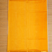 Off White Silkcotton Saree With Yellow Pure Silk Borders