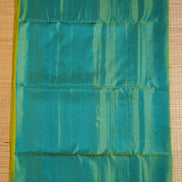 Parrot Green Pure Soft Silk Saree
