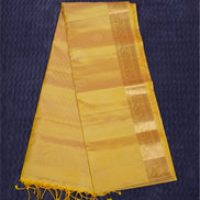 Pastel Yellow Monotone Lightweight Kanchipuram Silk Saree