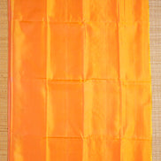 Peach Pure Soft Silk Saree with Yellow Borders
