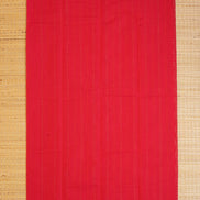 Pure Handloom Chilli Red Rich Cotton Saree