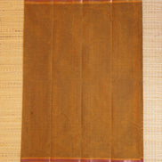 Pure Handloom Honey Coloured Rich Cotton Saree