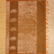 Pure Handloom Honey Coloured Rich Cotton Saree