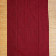 Pure Handloom Maroon Rich Cotton Saree