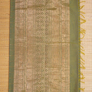 Pure Handloom Pastel Green Rich Cotton Saree