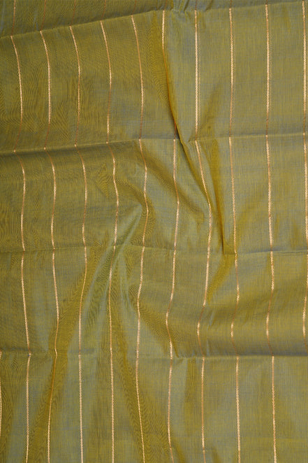 Pure Handloom Pastel Green Rich Cotton Saree