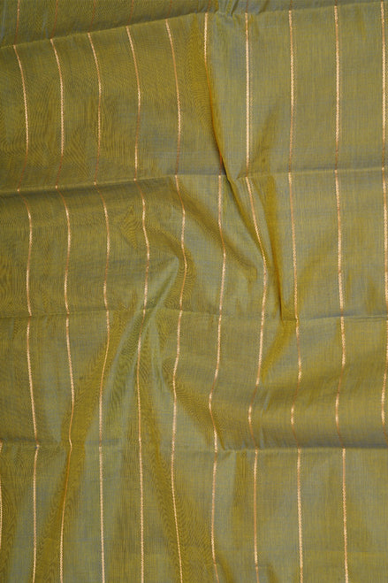 Pure Handloom Pastel Green Rich Cotton Saree