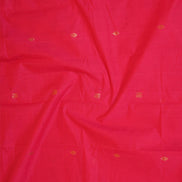 Pure Handloom Rani Pink Rich Cotton Saree