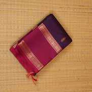 Purple Vintage Kanchipuram Silk Saree