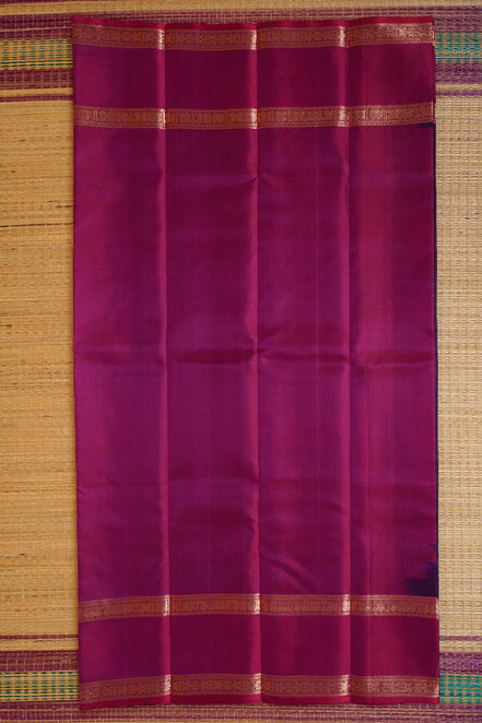 Purple Vintage Kanchipuram Silk Saree