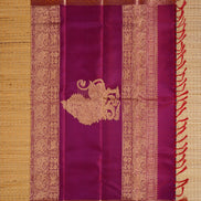 Purple Vintage Kanchipuram Silk Saree