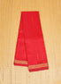 Red Kanchipuram Silk Saree with Mazhai Thuli Buttas