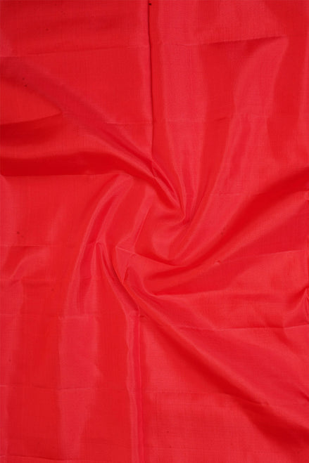 Red Monotone Pure Soft Silk Saree