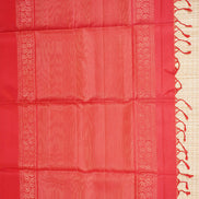 Red Monotone Pure Soft Silk Saree