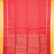 Red Monotone Pure Soft Silk Saree