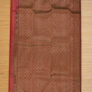Red Pure Soft Silk Saree with Green Borders