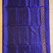 Royal Blue Monotone Pure Soft Silk Saree