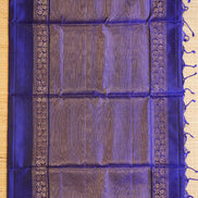 Royal Blue Monotone Pure Soft Silk Saree
