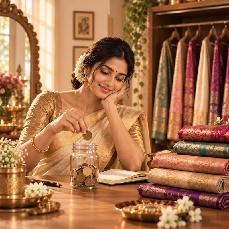 Build Your Saree Wardrobe, One Step at aTime