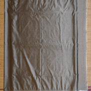 Teal Green Kanchipuram Semi Soft Silk Saree with Grey Borders