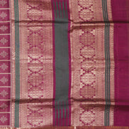 Vintage Magenta Kolam 1000 Butta SilkCotton Saree