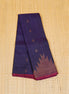 Violet Pure Soft Silk Saree with Temple Border