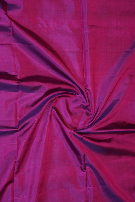 Magenta Monotone Pure Soft Silk Saree