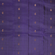 Violet Pure Soft Silk Saree with Temple Border