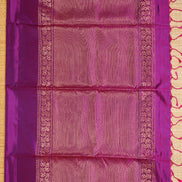 Magenta Monotone Pure Soft Silk Saree
